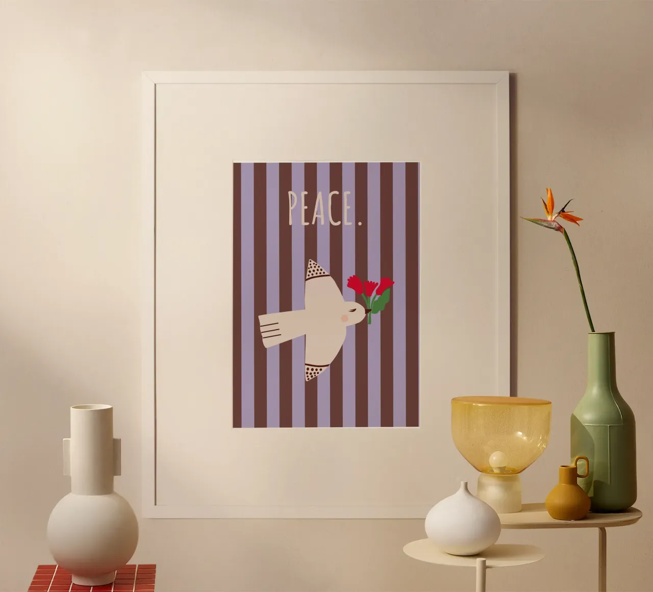 Peace. poster by HejYouDesign