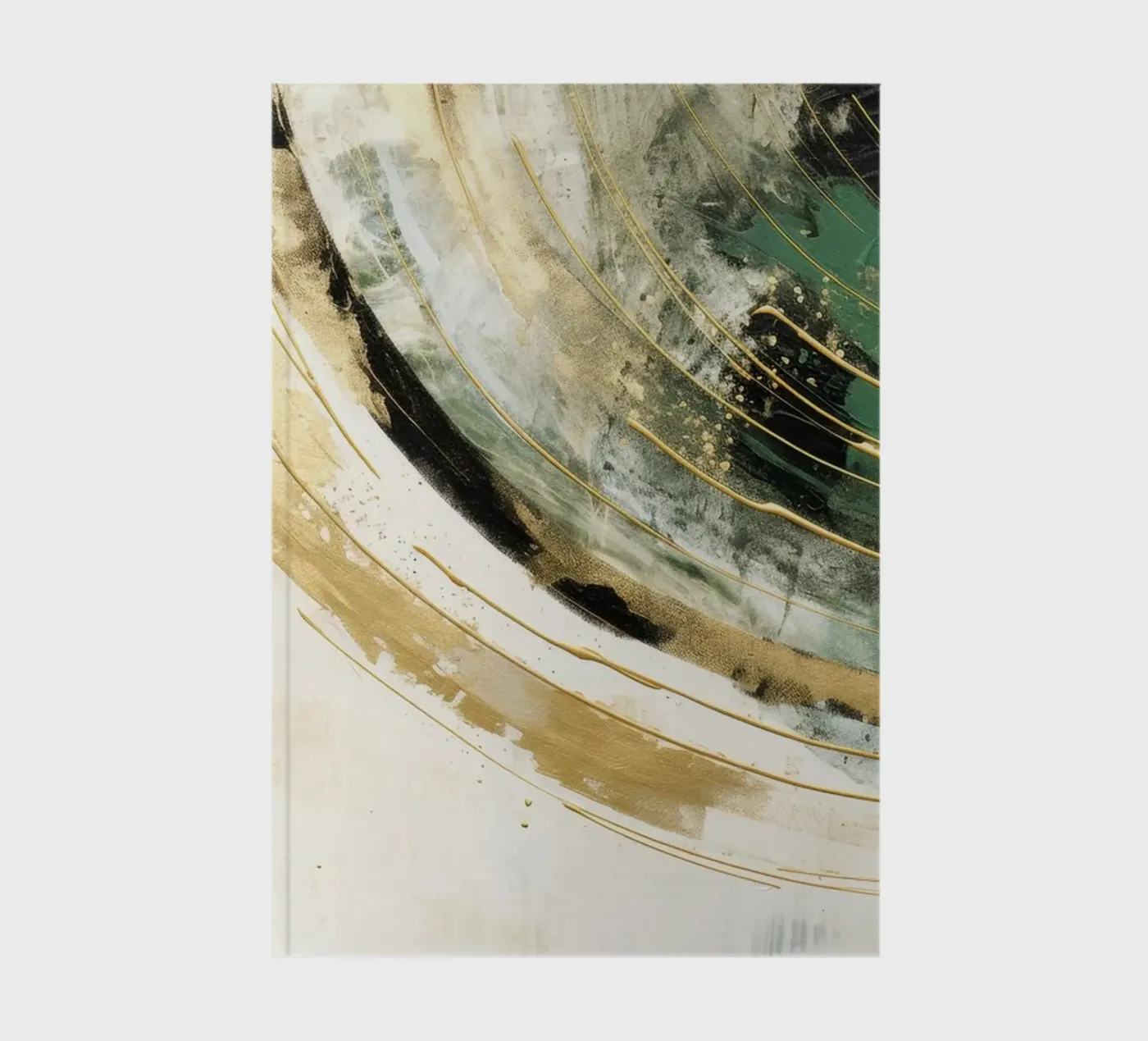 ABSTRACT ART Strutture in dissolvenza quaderno da Melanie Viola