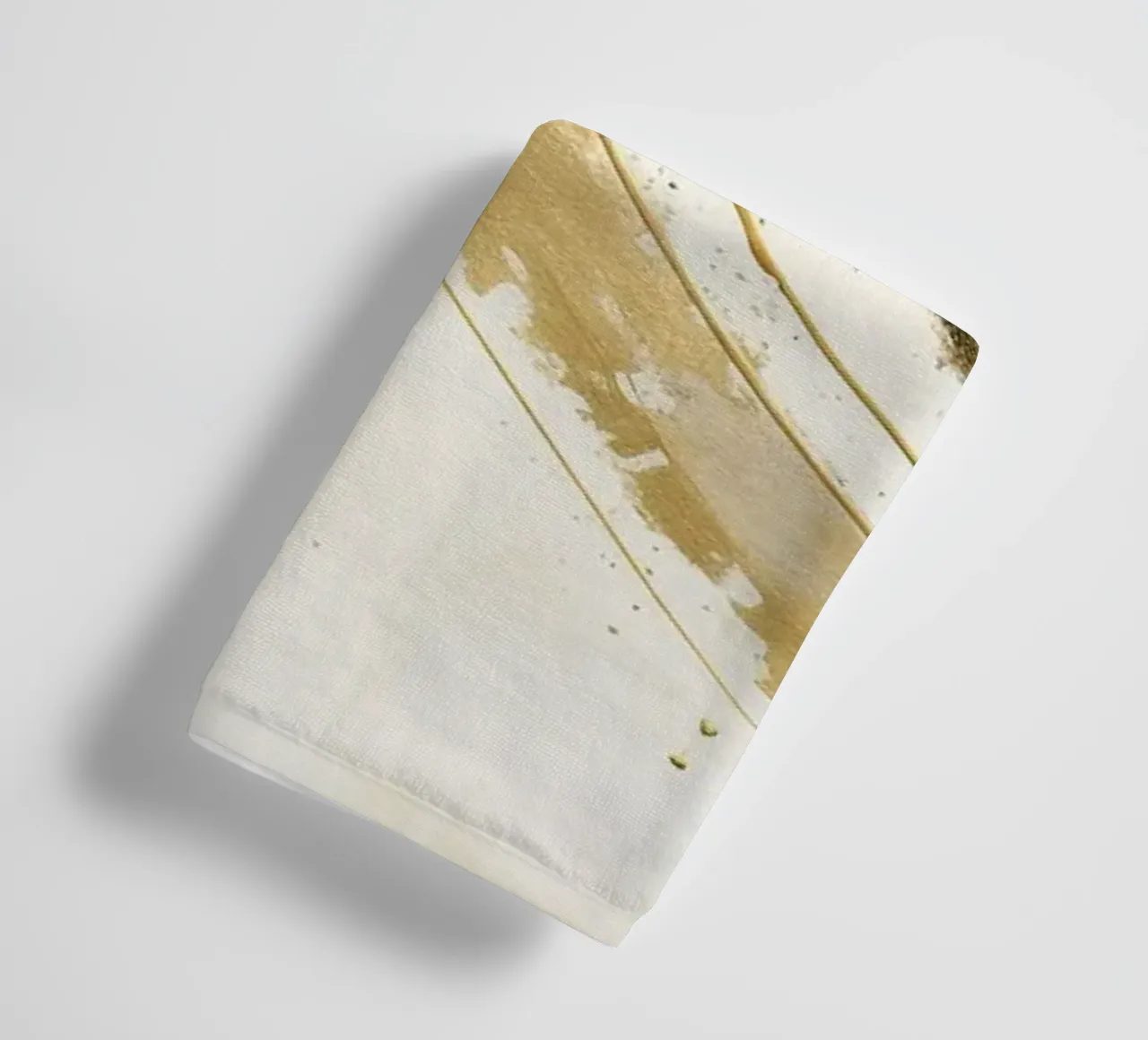 ABSTRACT ART Dissolving structures towel by Melanie Viola