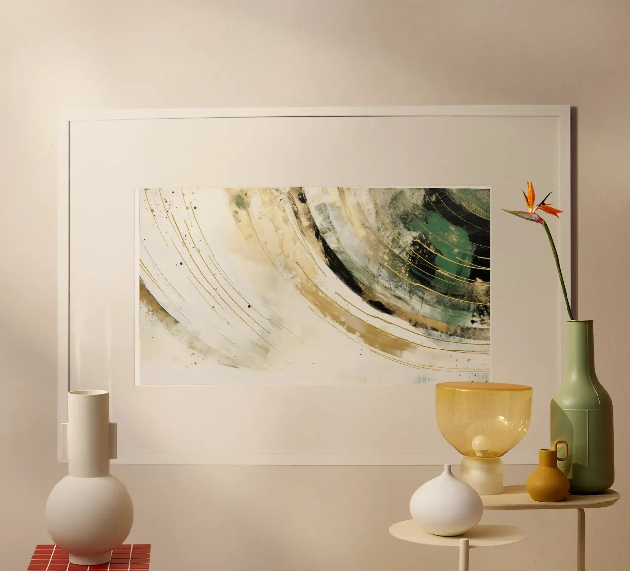 ABSTRACT ART Dissolving structures hahnemühle by Melanie Viola