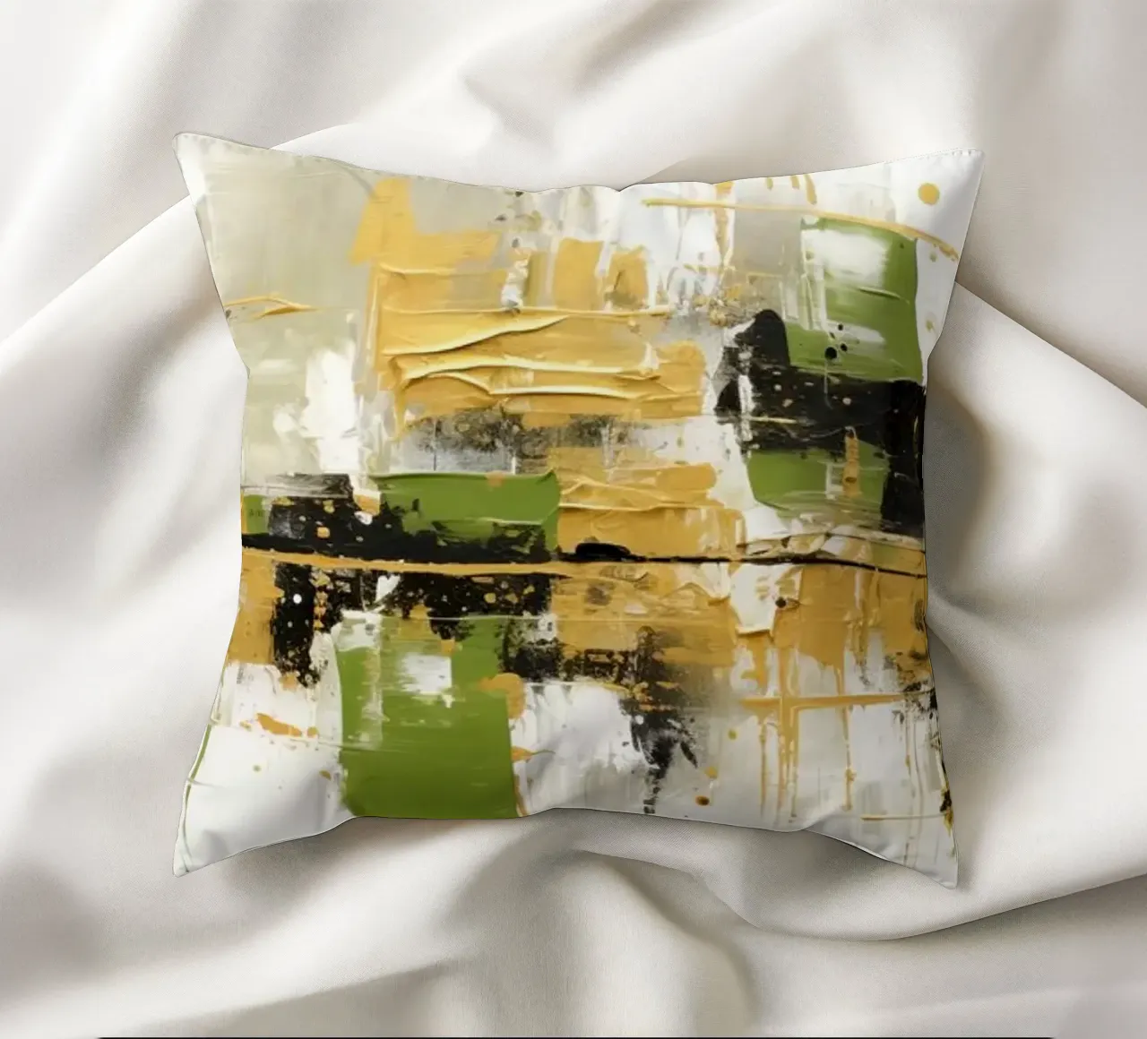 ABSTRACT ART Tracce del momento cuscino da Melanie Viola