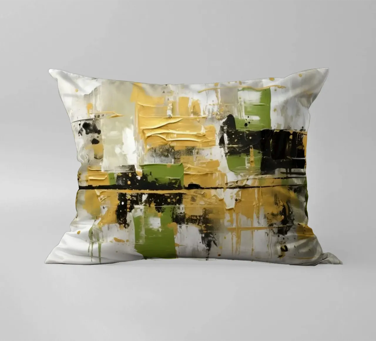 ABSTRACT ART Tracce del momento cuscino da Melanie Viola