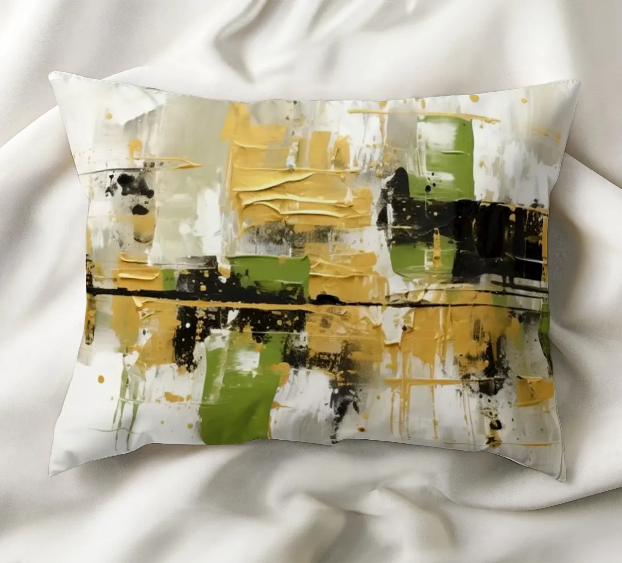 ABSTRACT ART Tracce del momento cuscino da Melanie Viola