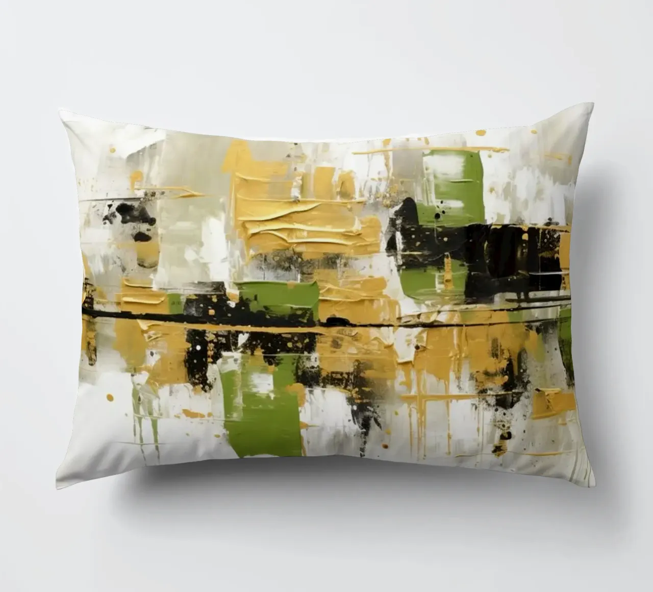 ABSTRACT ART Tracce del momento cuscino da Melanie Viola