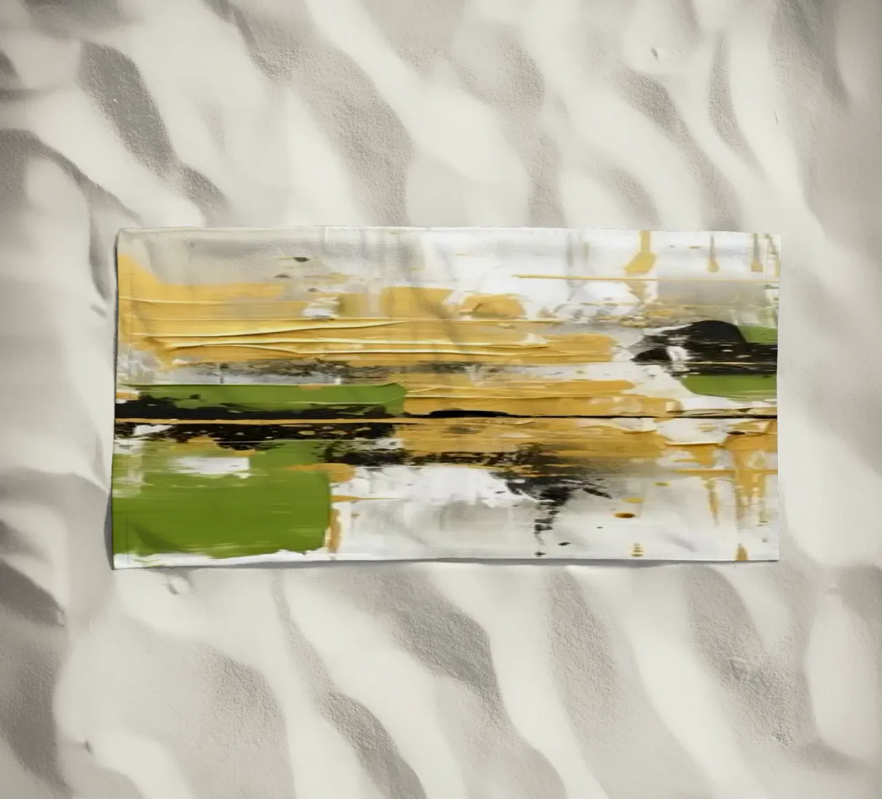 ABSTRACT ART Tracce del momento telo mare da Melanie Viola