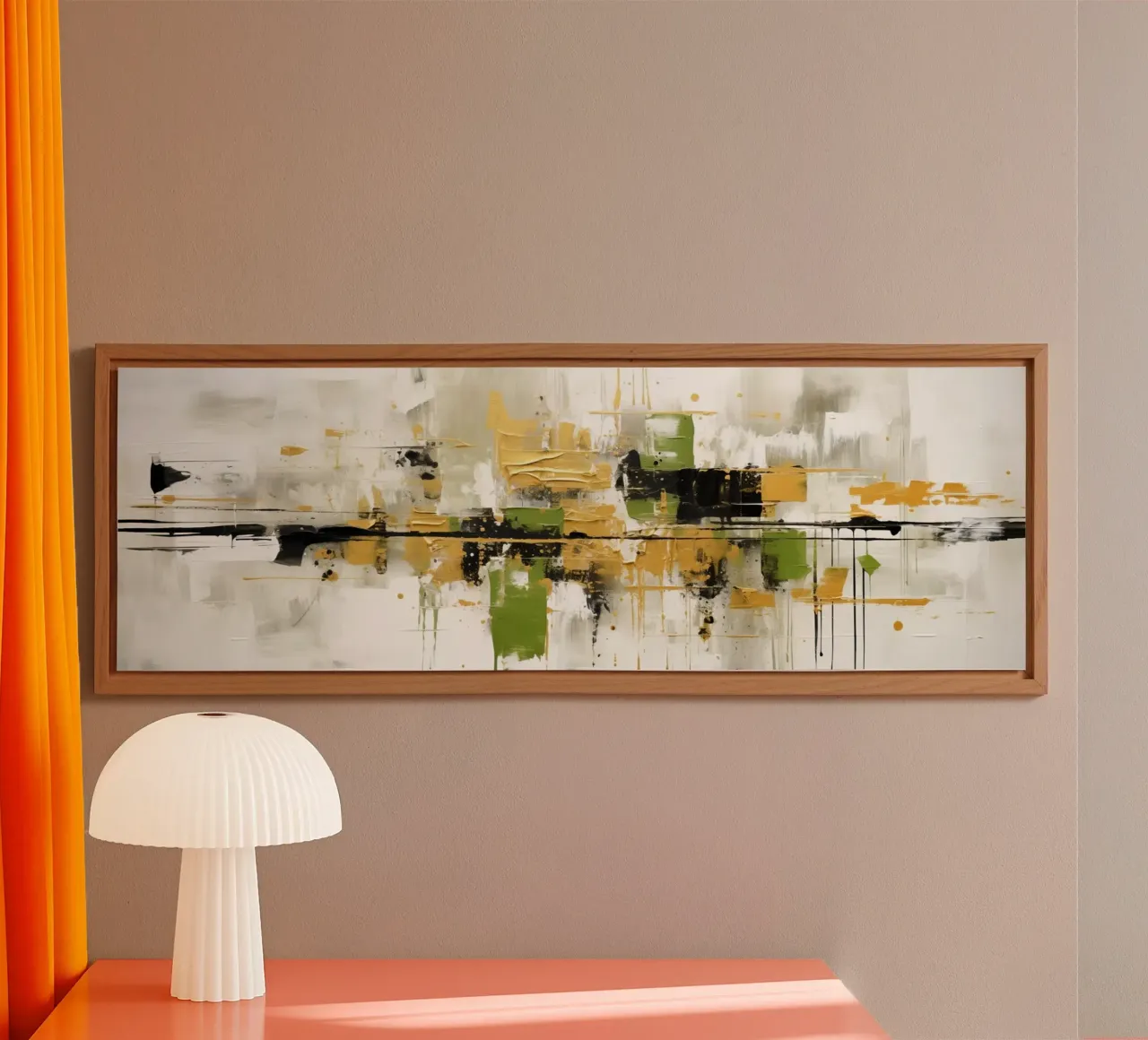 ABSTRACT ART Tracce del momento alluminio dibond da Melanie Viola