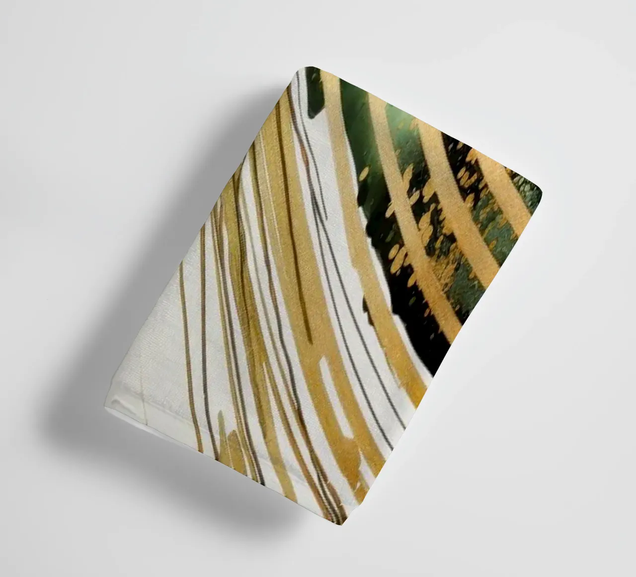 ABSTRACT ART Structures of silence towel by Melanie Viola