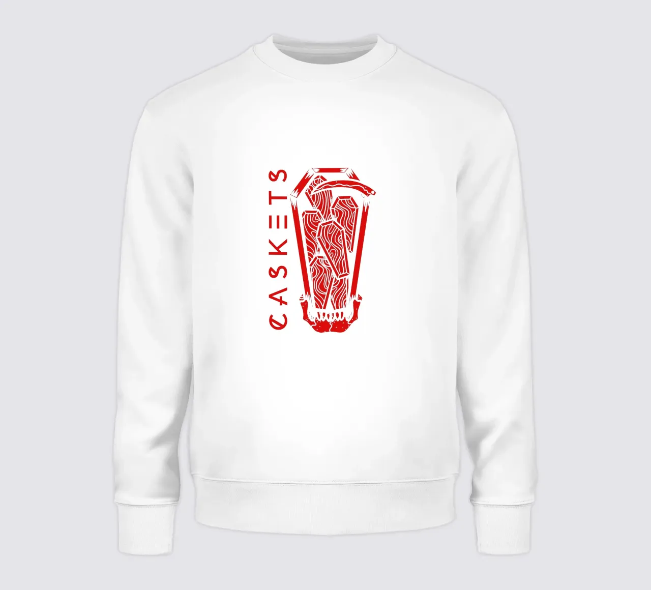 Caskets Red Scary felpa da MR.A