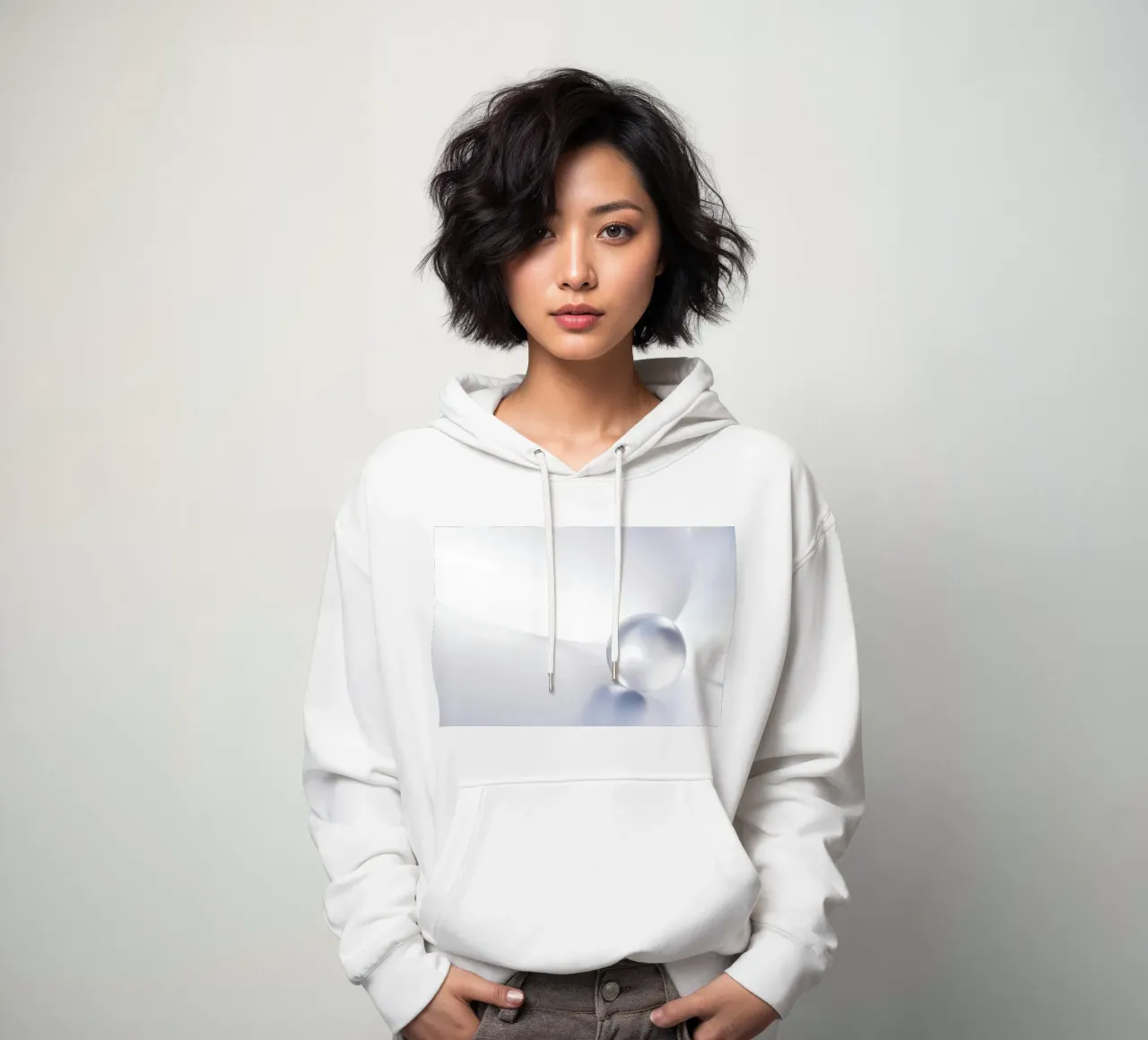 Transparente Kugel Hoodie von lesuki