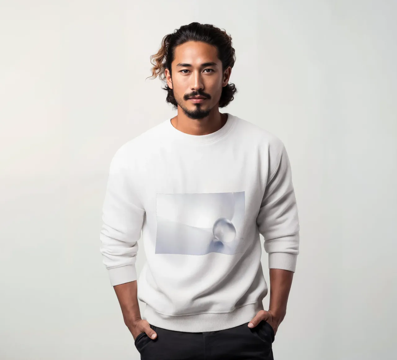 Transparent sphere sweatshirt by lesuki