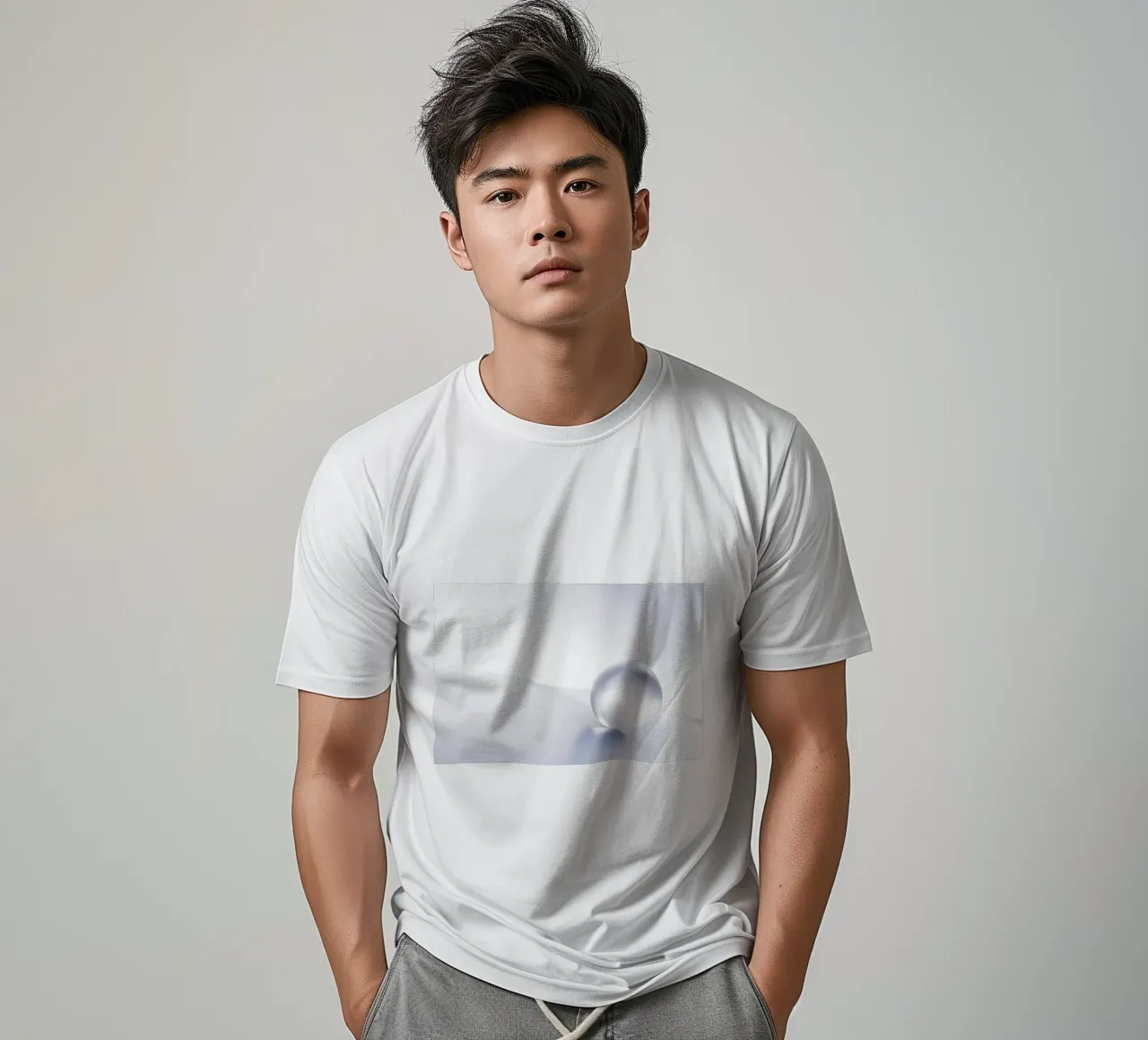 Sfera trasparente t-shirt da lesuki