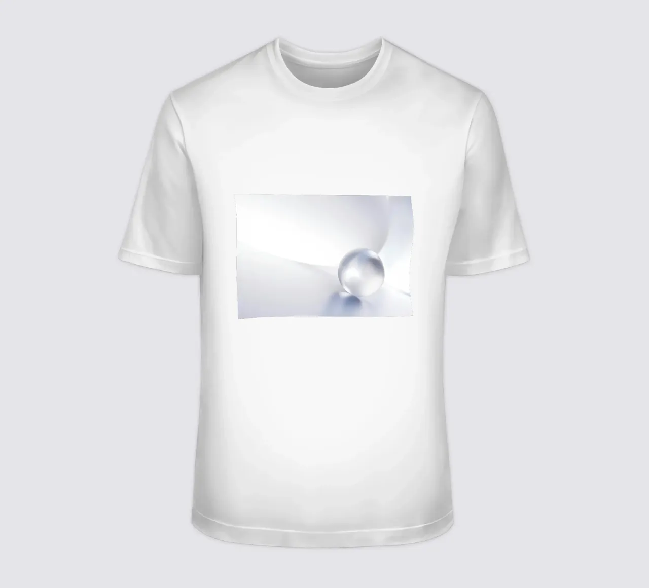 Sfera trasparente t-shirt da lesuki