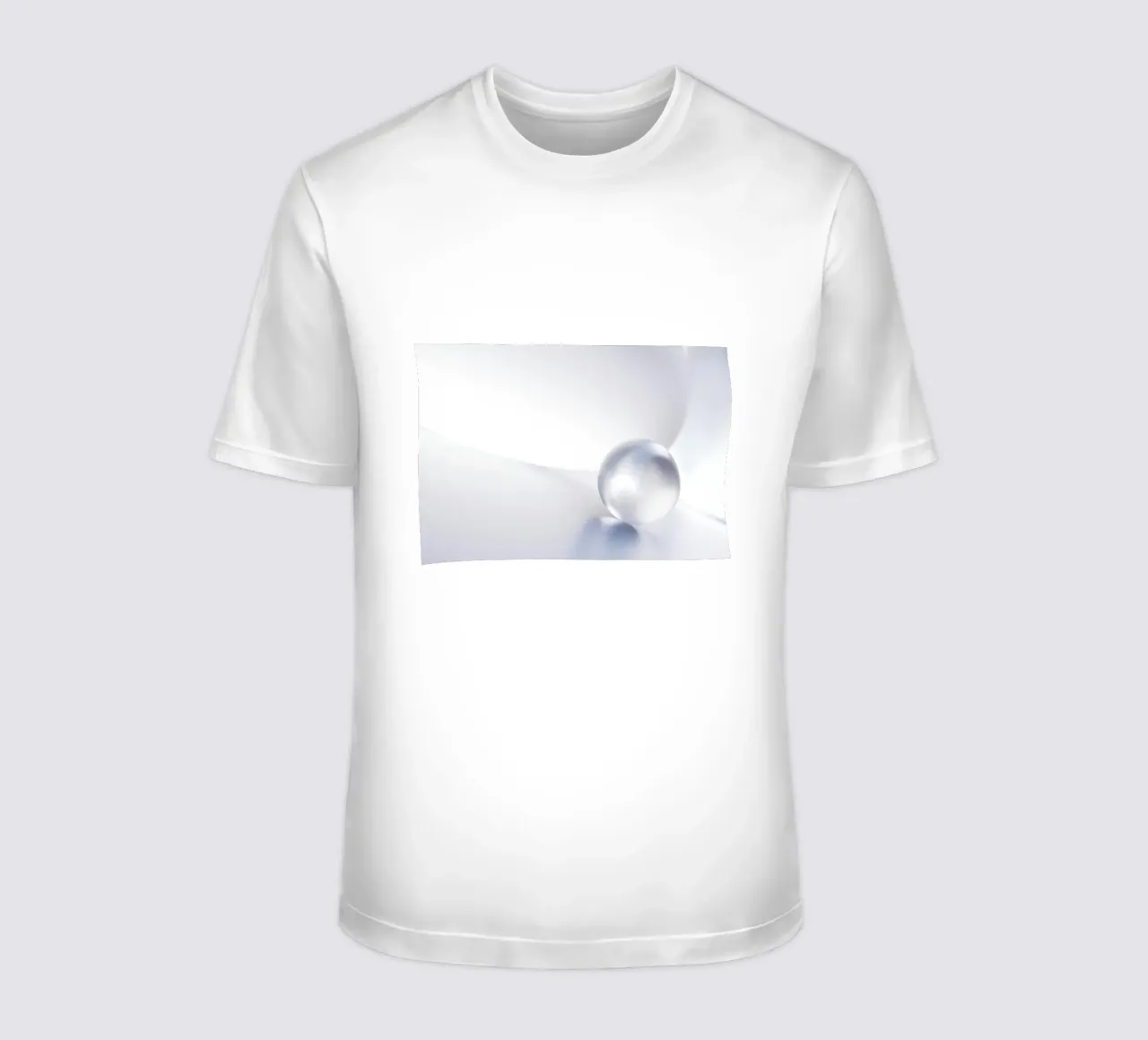 Sfera trasparente t-shirt da lesuki