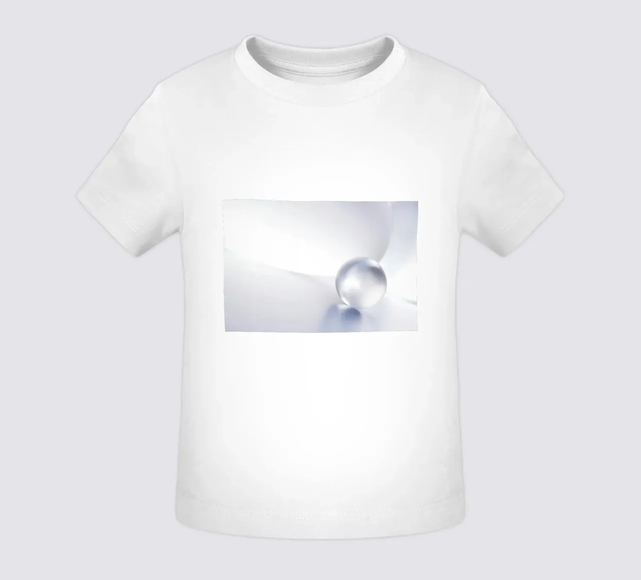 Sfera trasparente maglietta neonato da lesuki