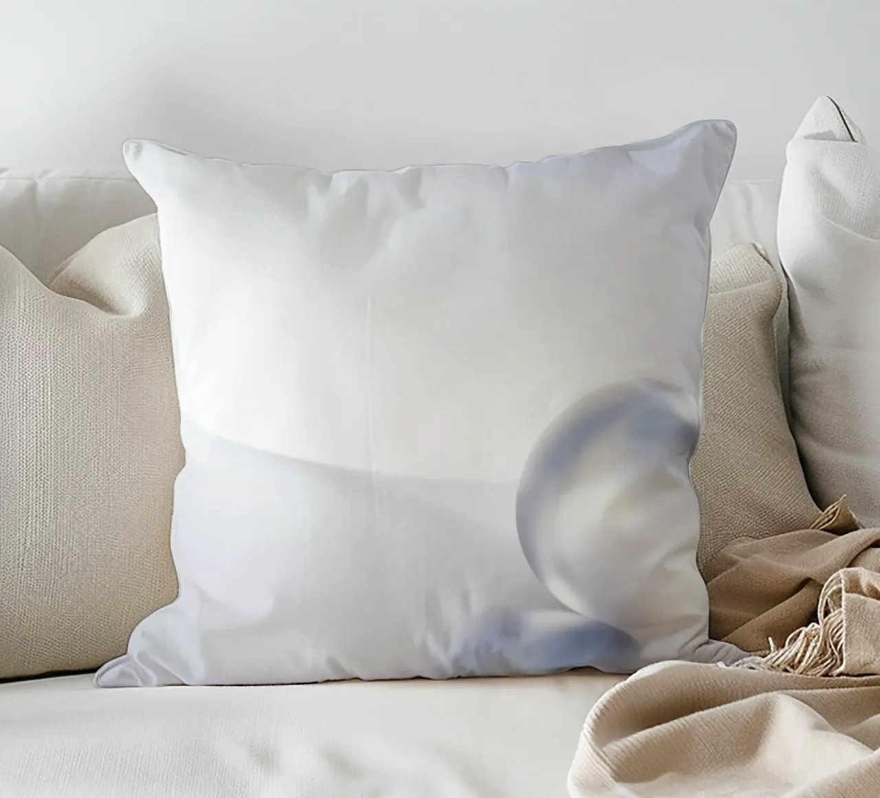 Sfera trasparente cuscino da lesuki