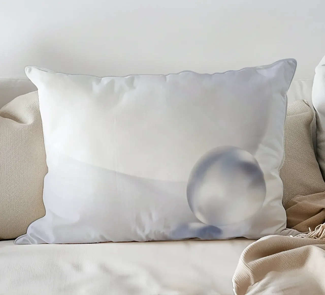 Sfera trasparente cuscino da lesuki