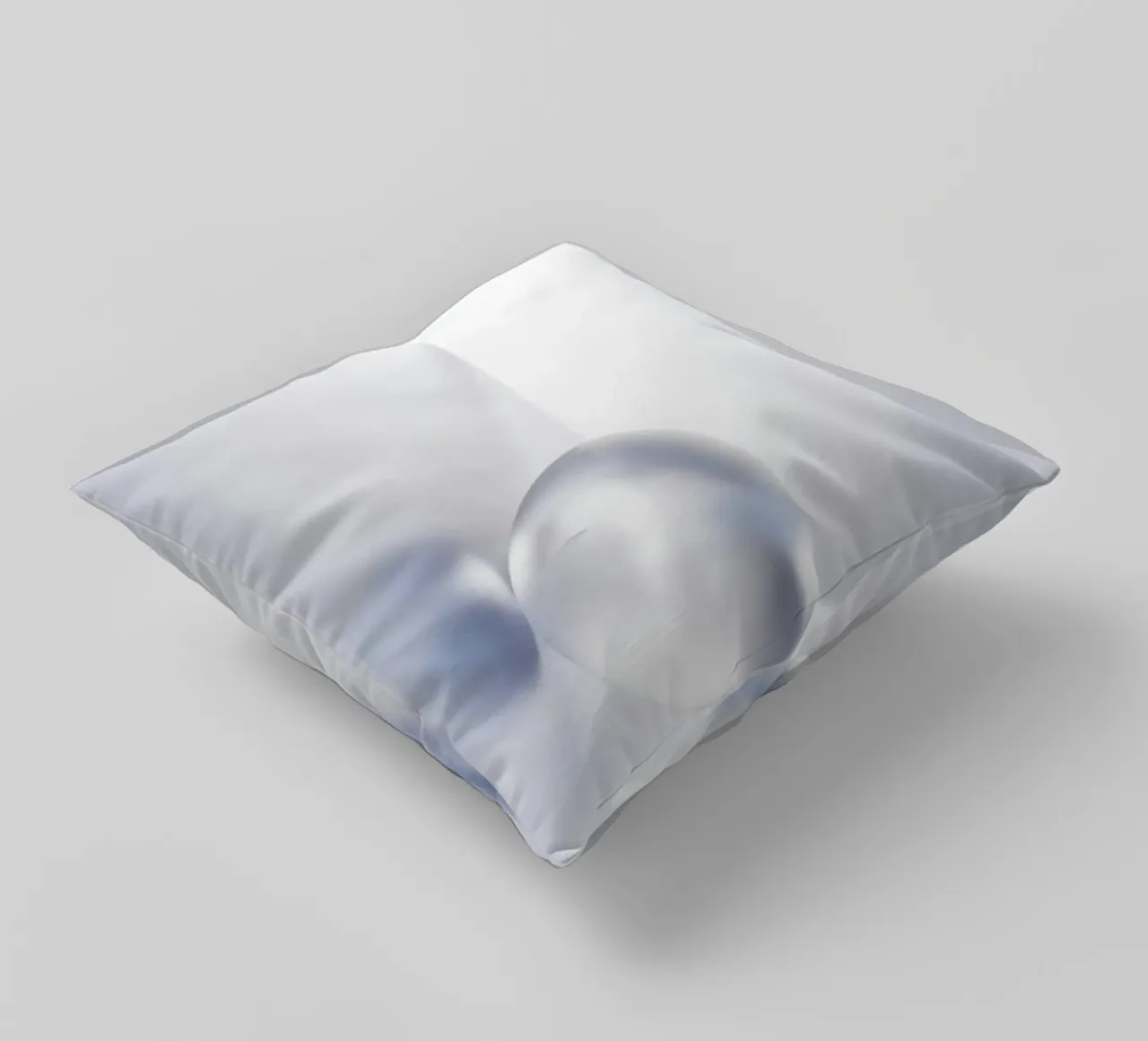 Sfera trasparente cuscino da lesuki