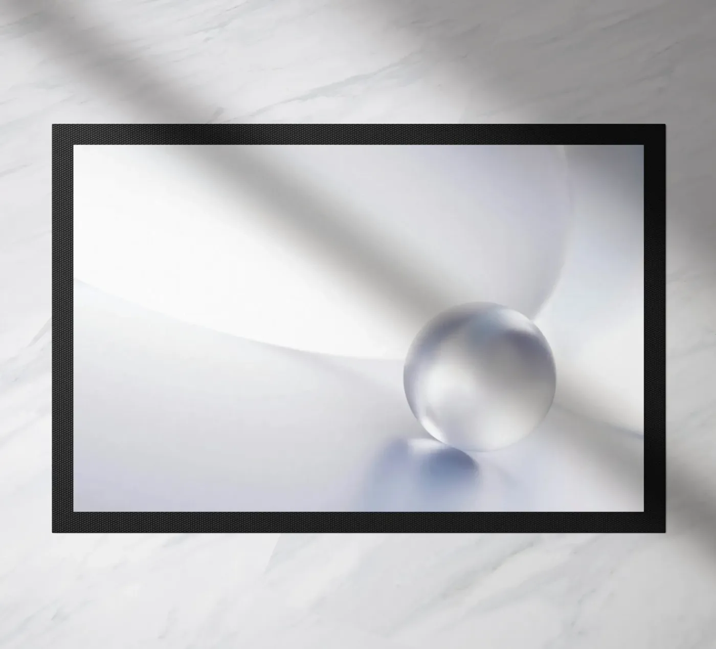 Transparent sphere doormat by lesuki