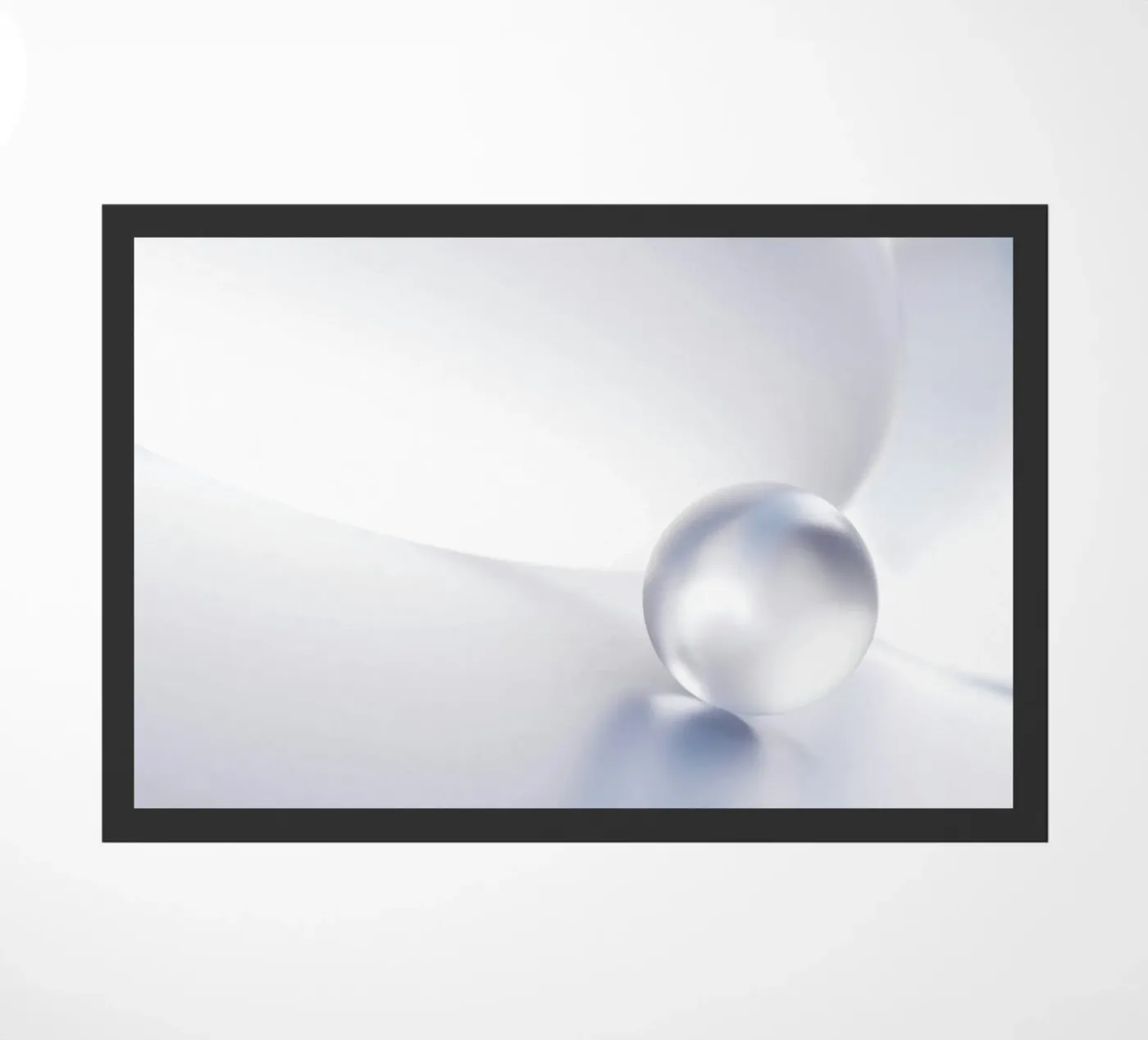 Transparent sphere doormat by lesuki