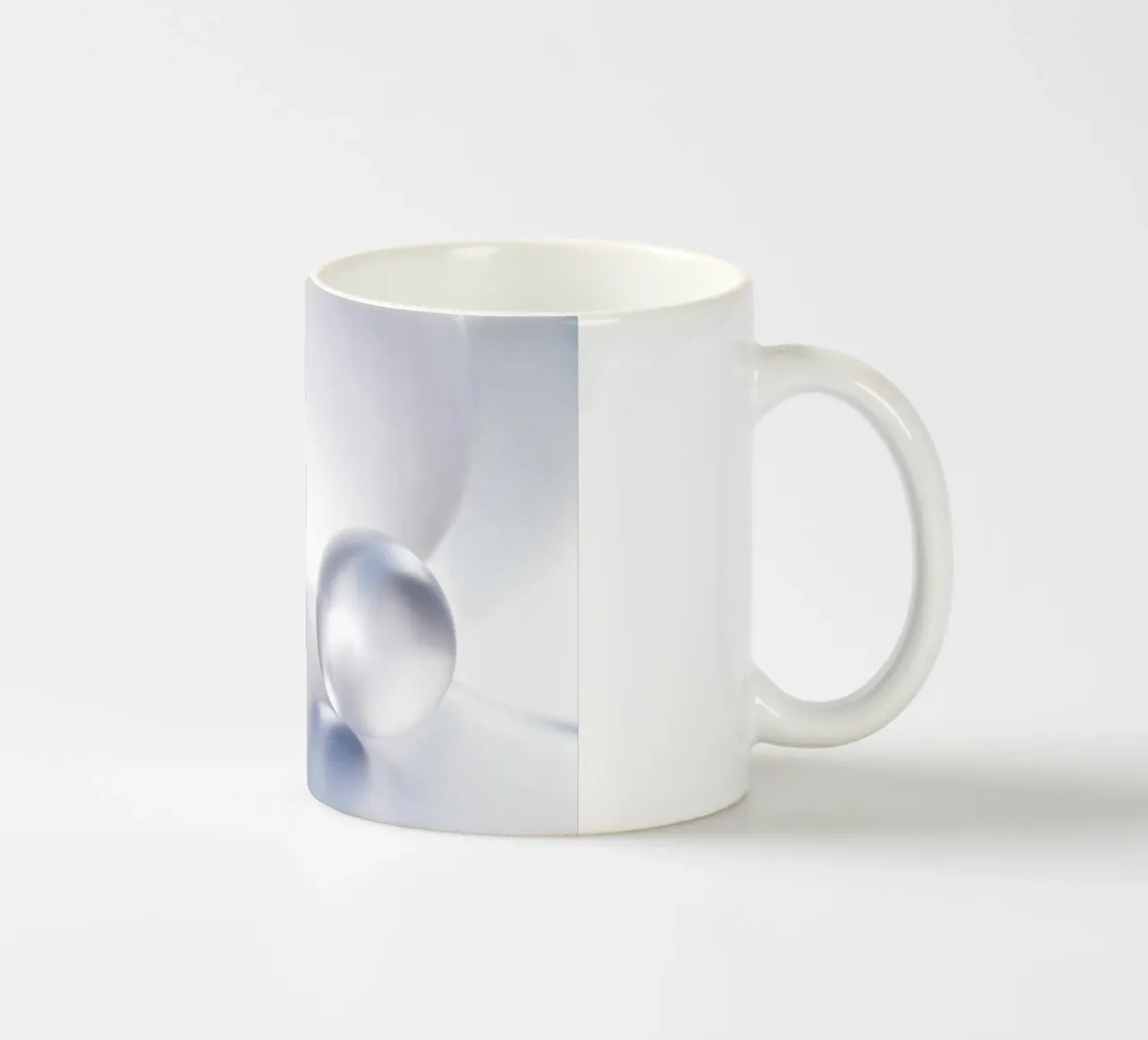 Sfera trasparente tazza in ceramica da lesuki