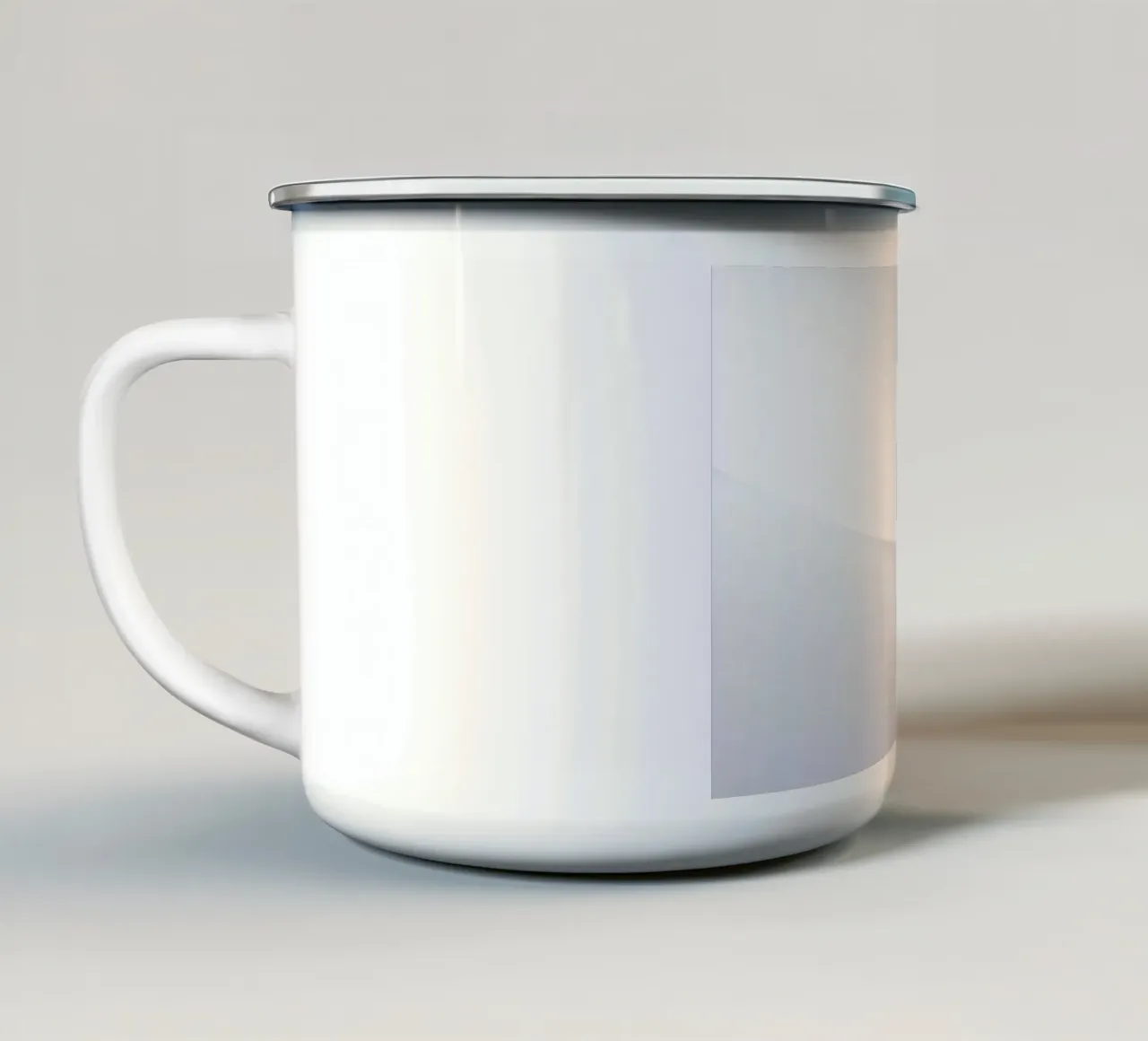 Sfera trasparente tazza in smalto da lesuki