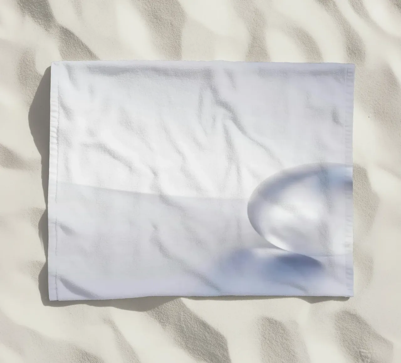 Sfera trasparente telo mare da lesuki