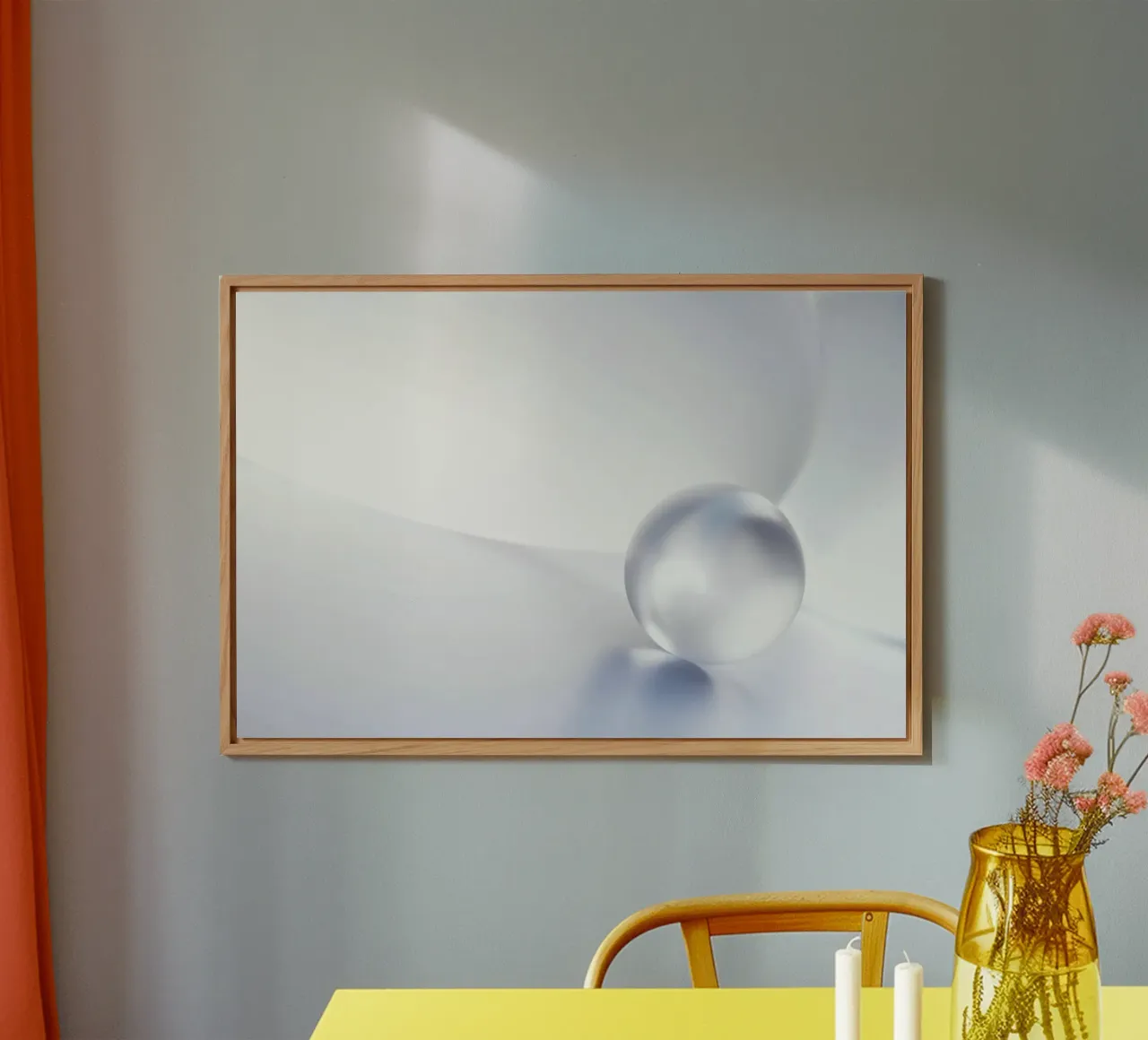 Sfera trasparente pannello forex da lesuki