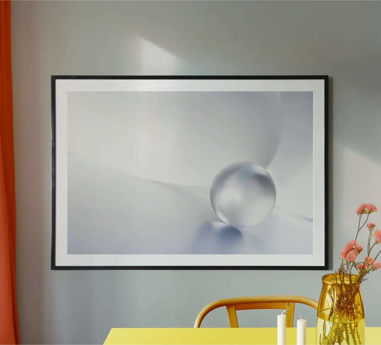 Transparent sphere poster da lesuki