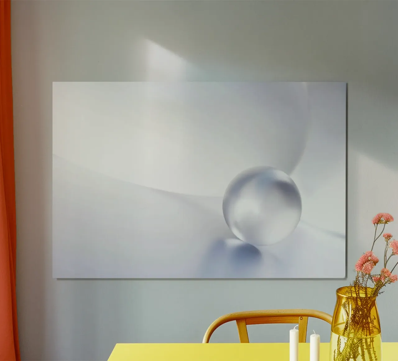 Transparent sphere poster da lesuki