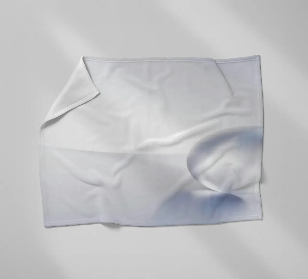 Transparent sphere fleece blanket by lesuki