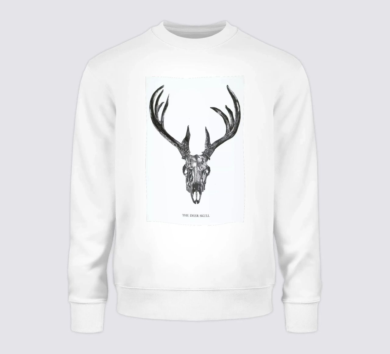 The Deer Skull felpa da Mathilde Olsen
