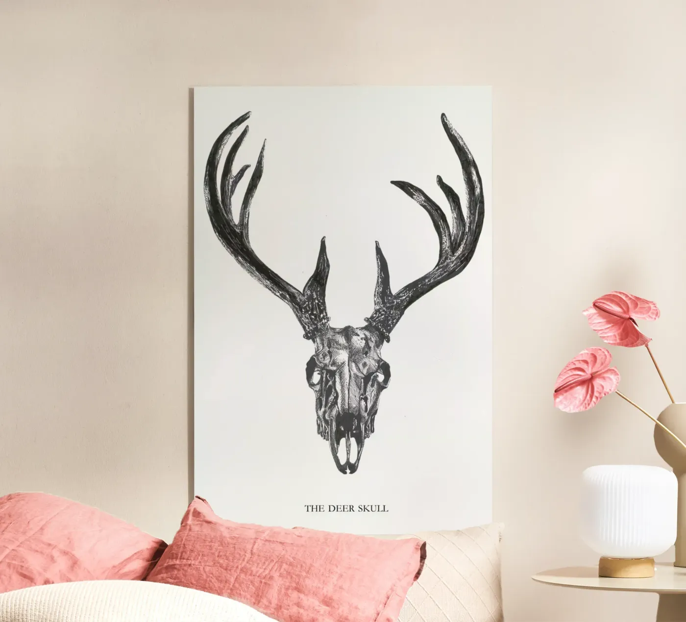 The Deer Skull plexiglass da Mathilde Olsen