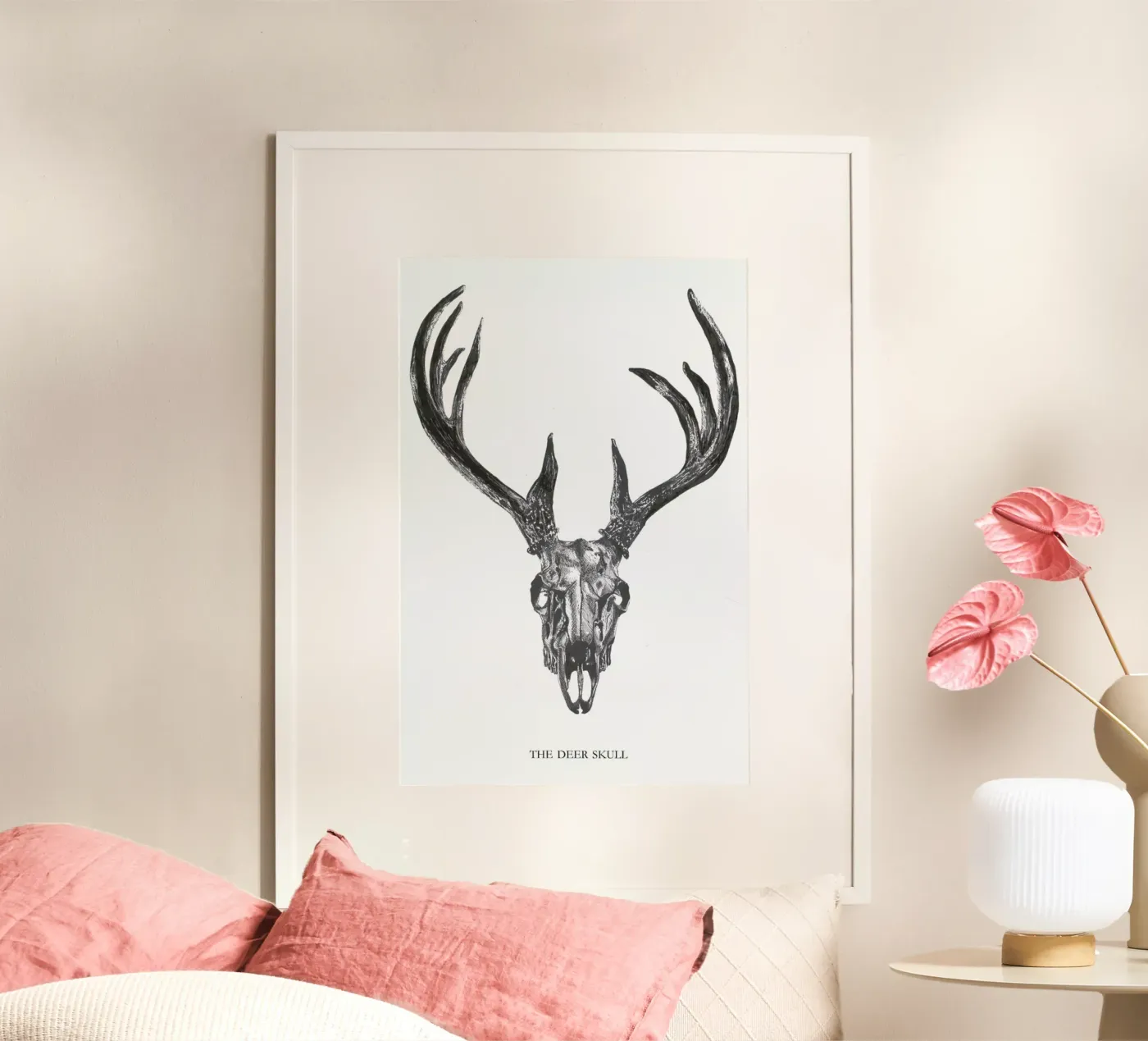 The Deer Skull poster da Mathilde Olsen