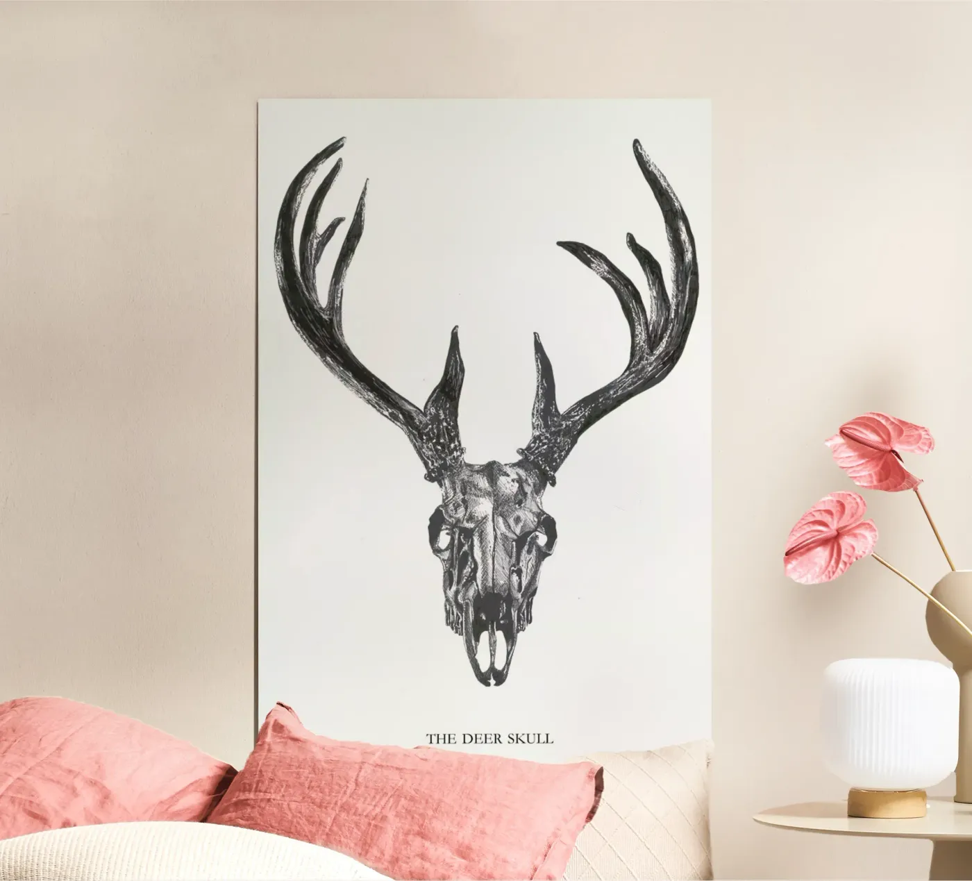 The Deer Skull poster da Mathilde Olsen