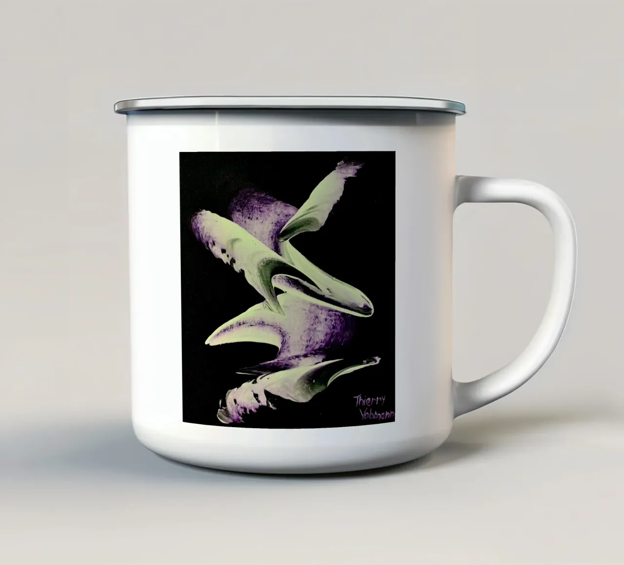 MINIATURE 11 invers. tazza in smalto da Little treasures for your home