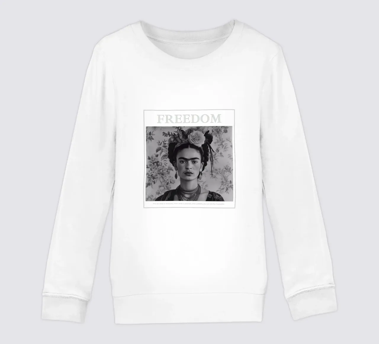 Frida Kahlo "Power in Every Stroke" felpa bambino da Fantasias Florales