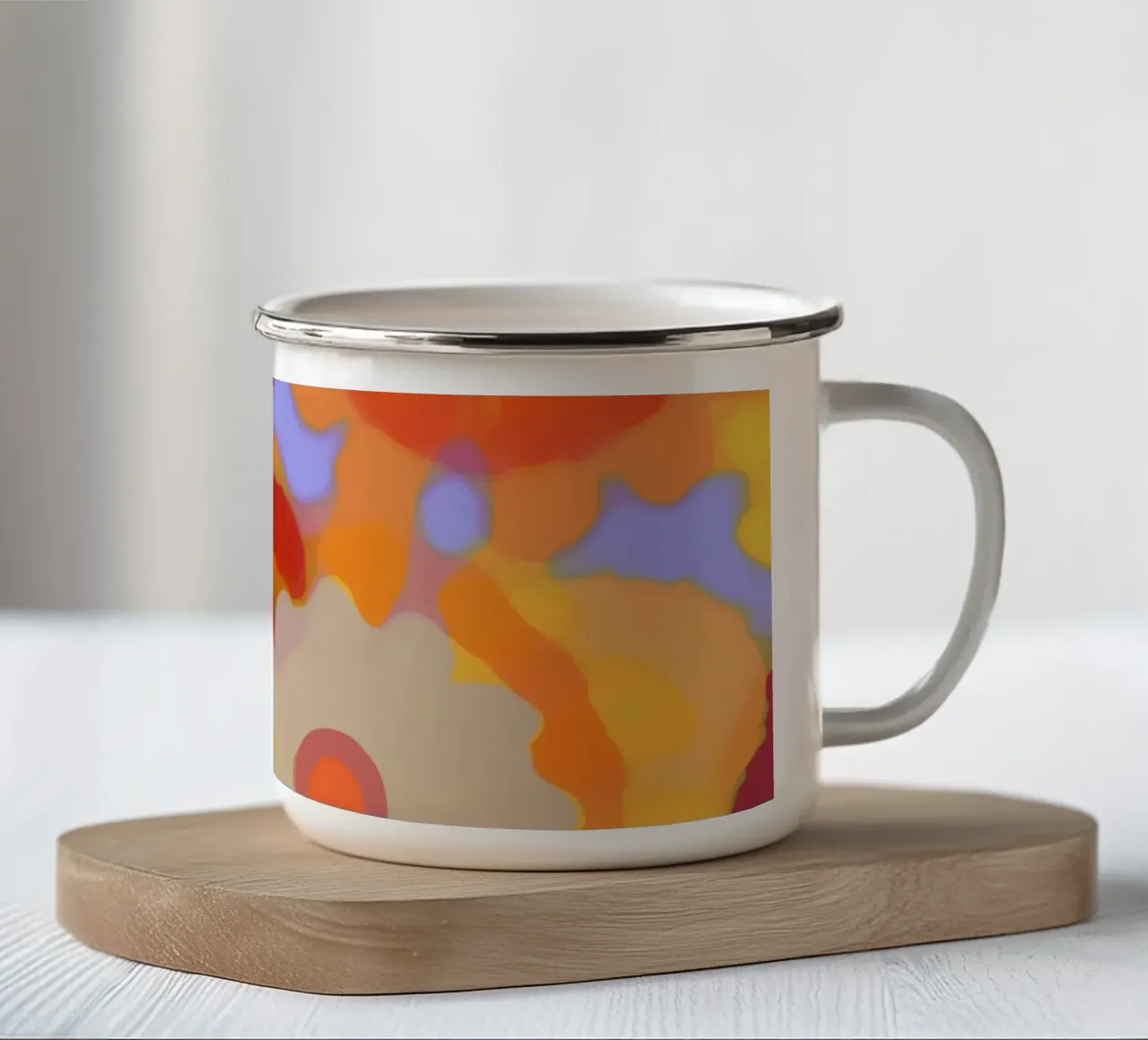 Joy of 70's tazza in smalto da MirimoDesign