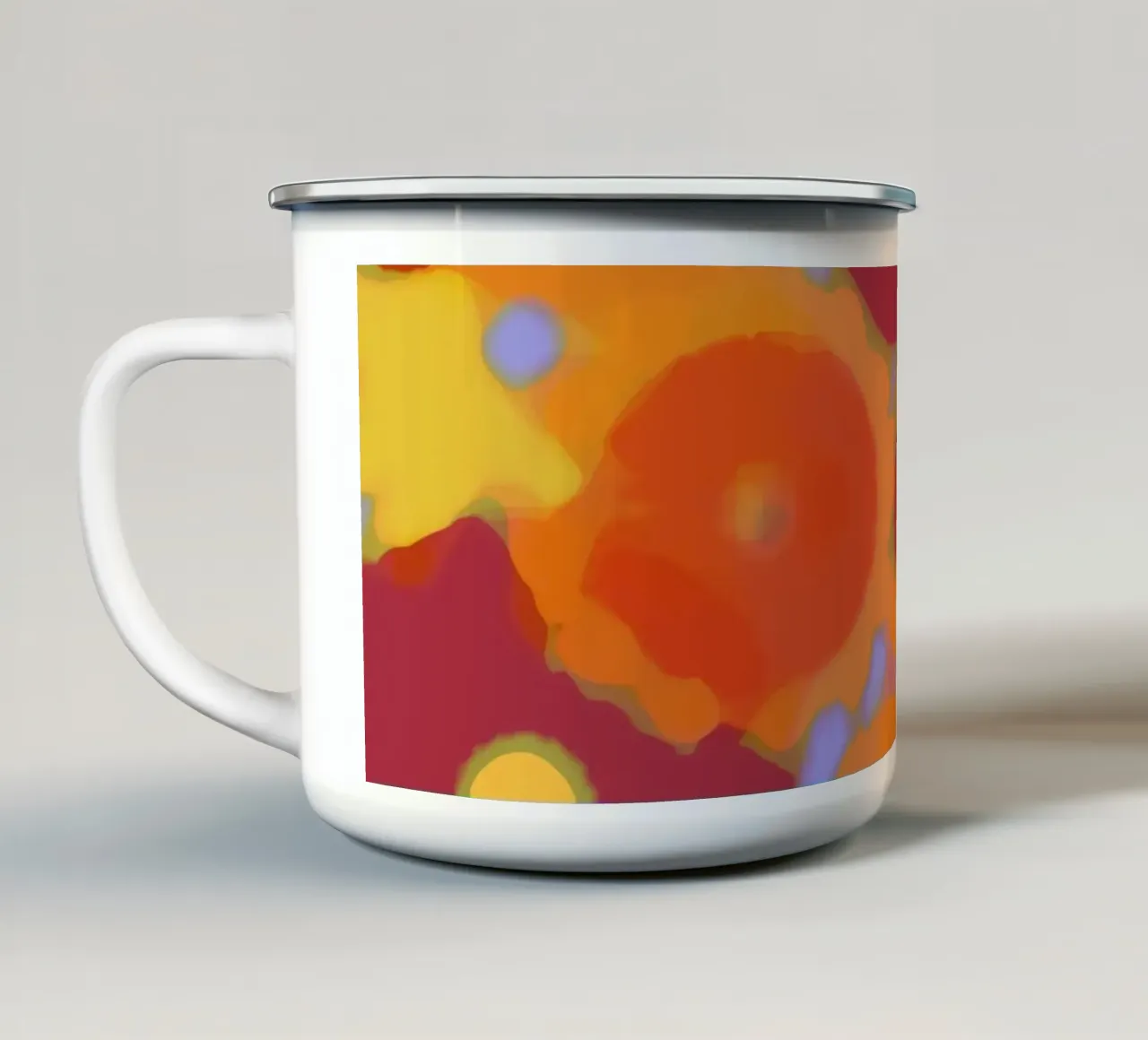 Joy of 70's tazza in smalto da MirimoDesign