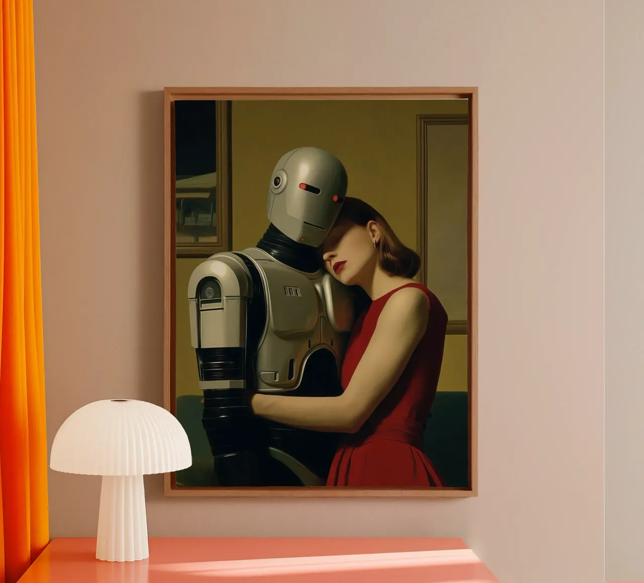 Machine Age | Edward Hopper incontra Fritz Lang tela da Autofocus