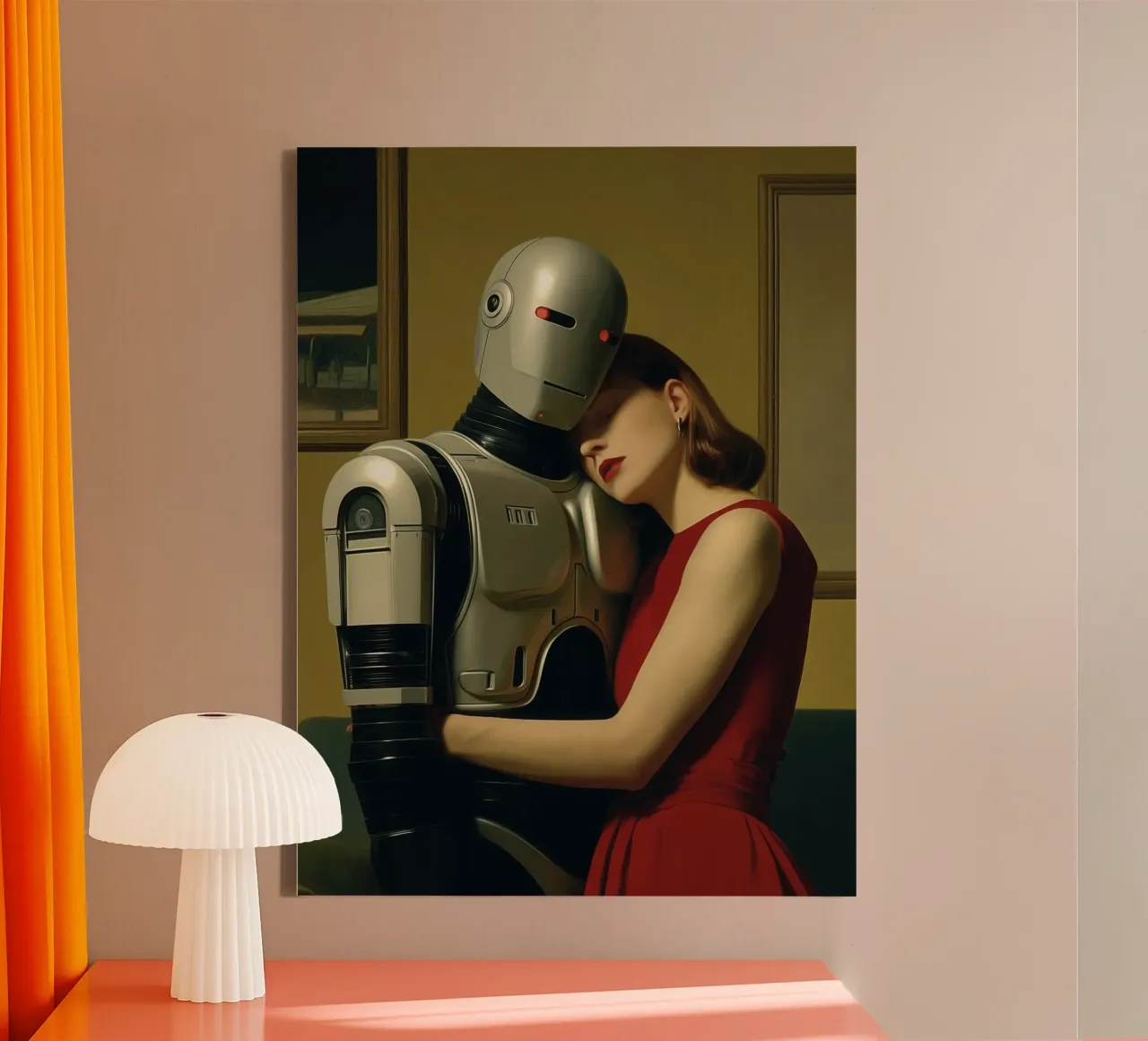 Machine Age | Edward Hopper incontra Fritz Lang tela da Autofocus