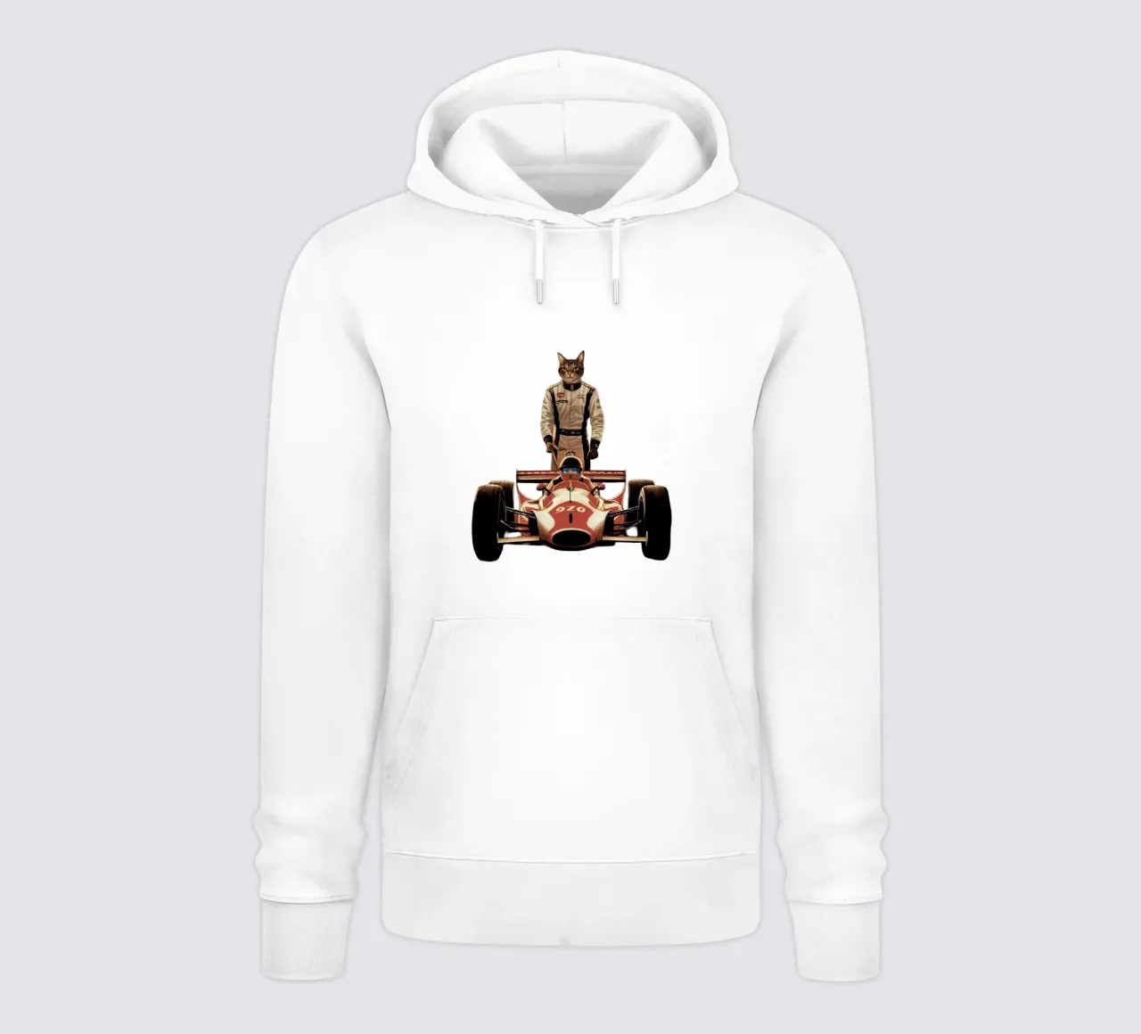 Chat de course felpa con cappuccio da dinem