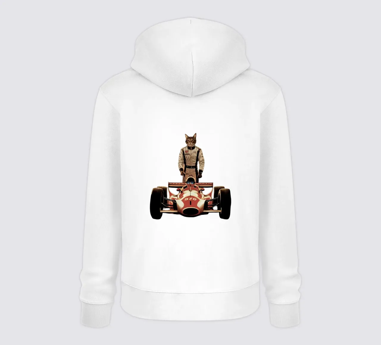 Chat de course felpa con cappuccio da dinem