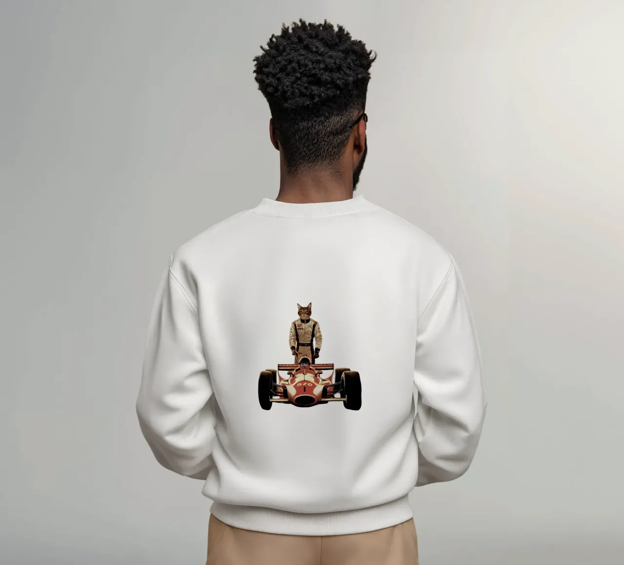 Chat de course felpa da dinem