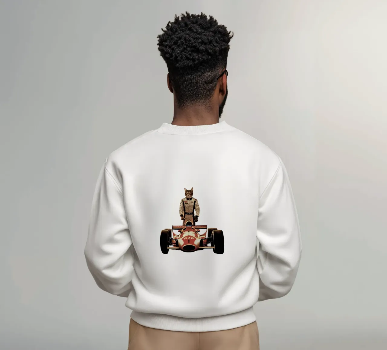 Chat de course felpa da dinem