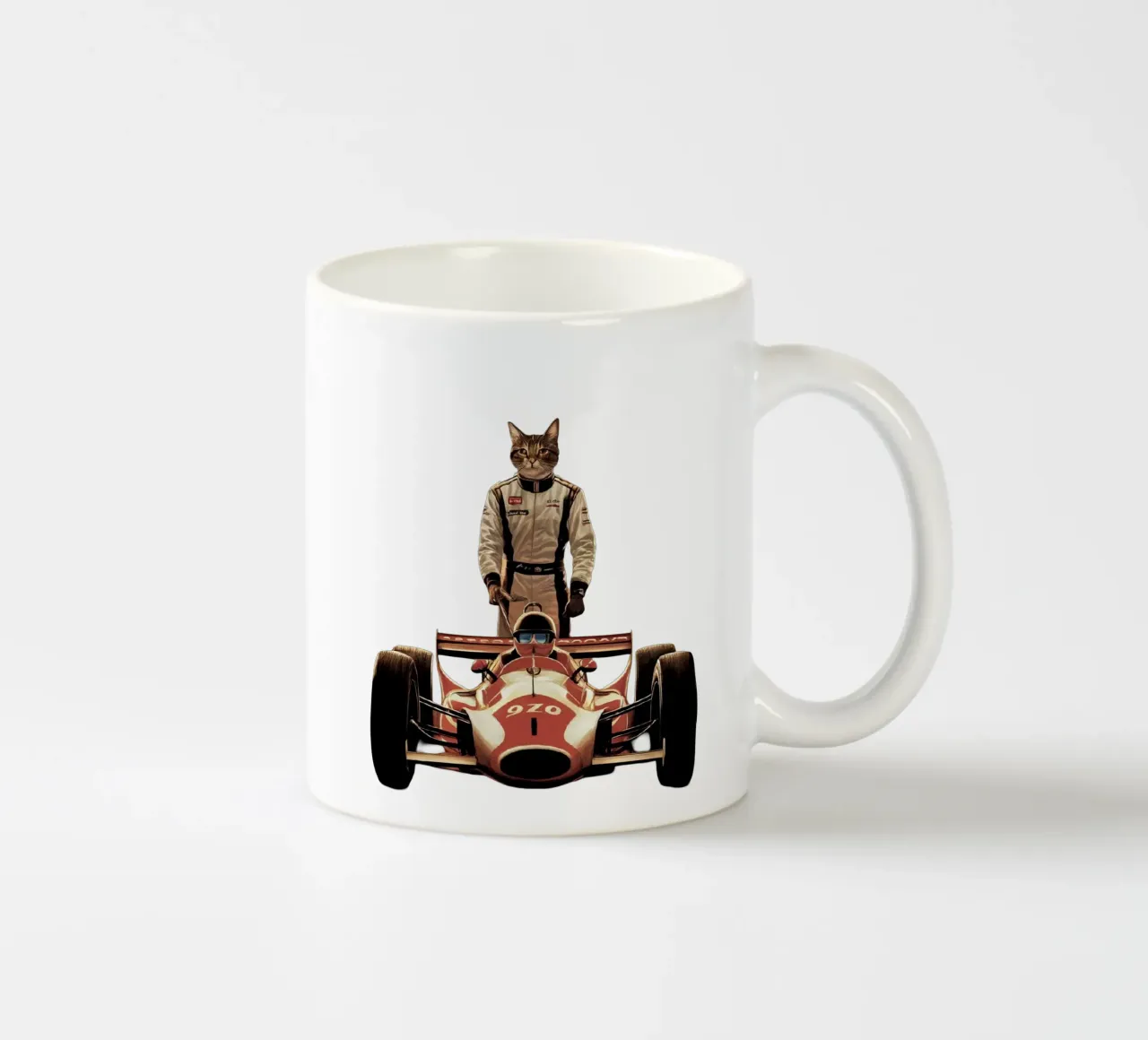 Chat de course tazza in ceramica da dinem