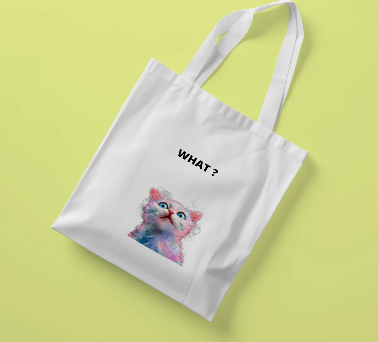 What ? with the cat borsa in juta da dinem