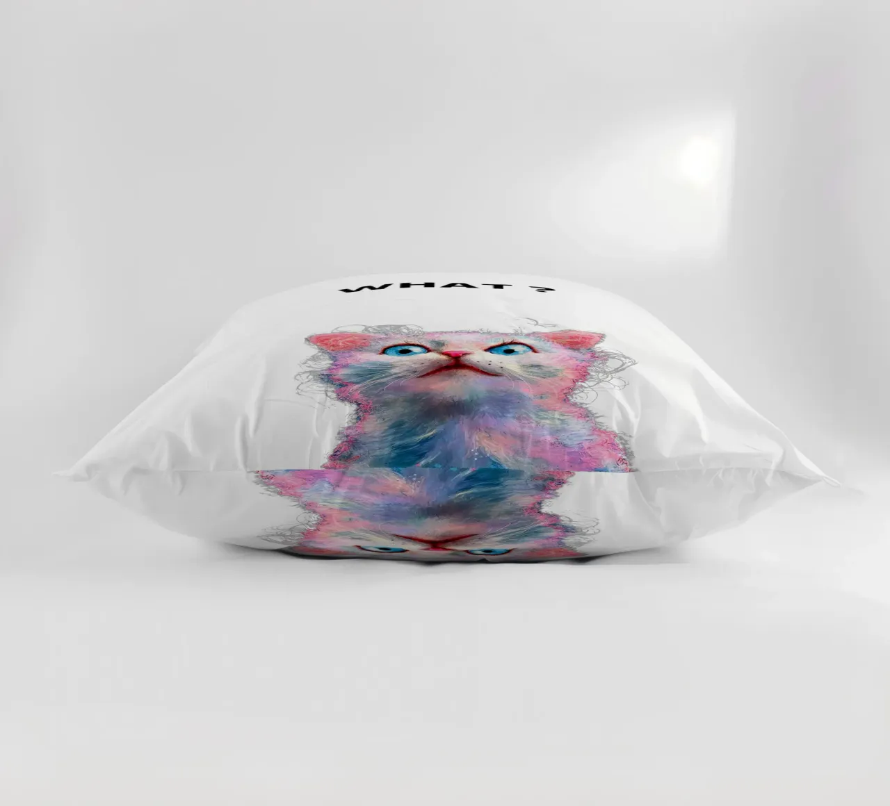 What ? with the cat cuscino da dinem