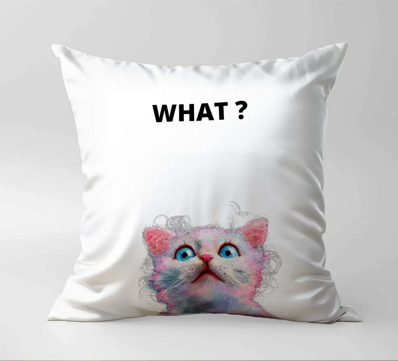 What ? with the cat cuscino da dinem