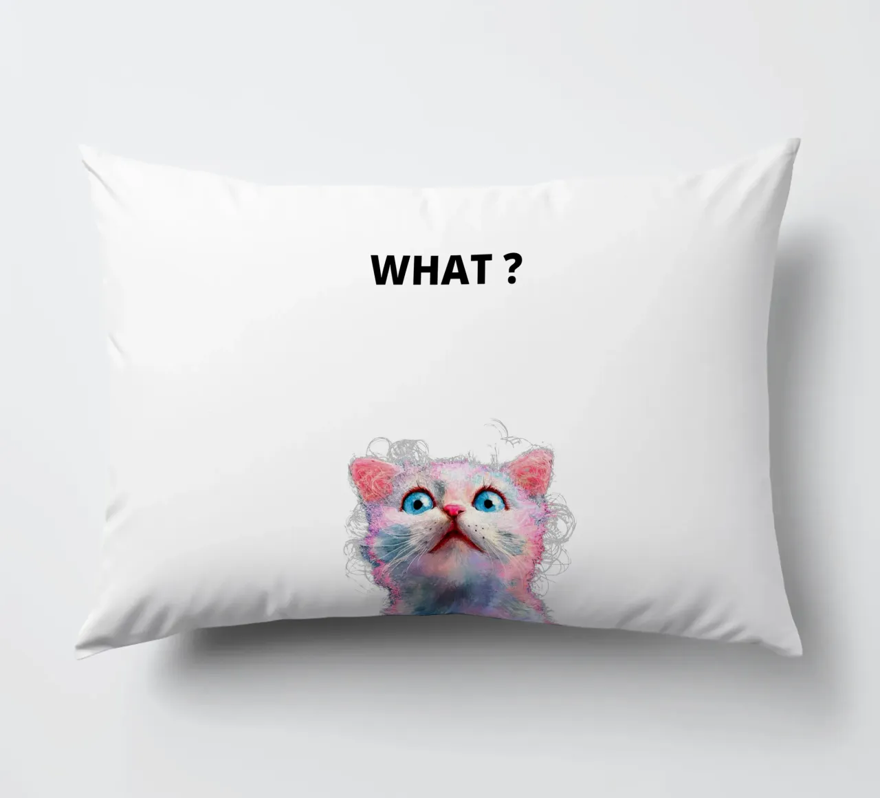 What ? with the cat cuscino da dinem