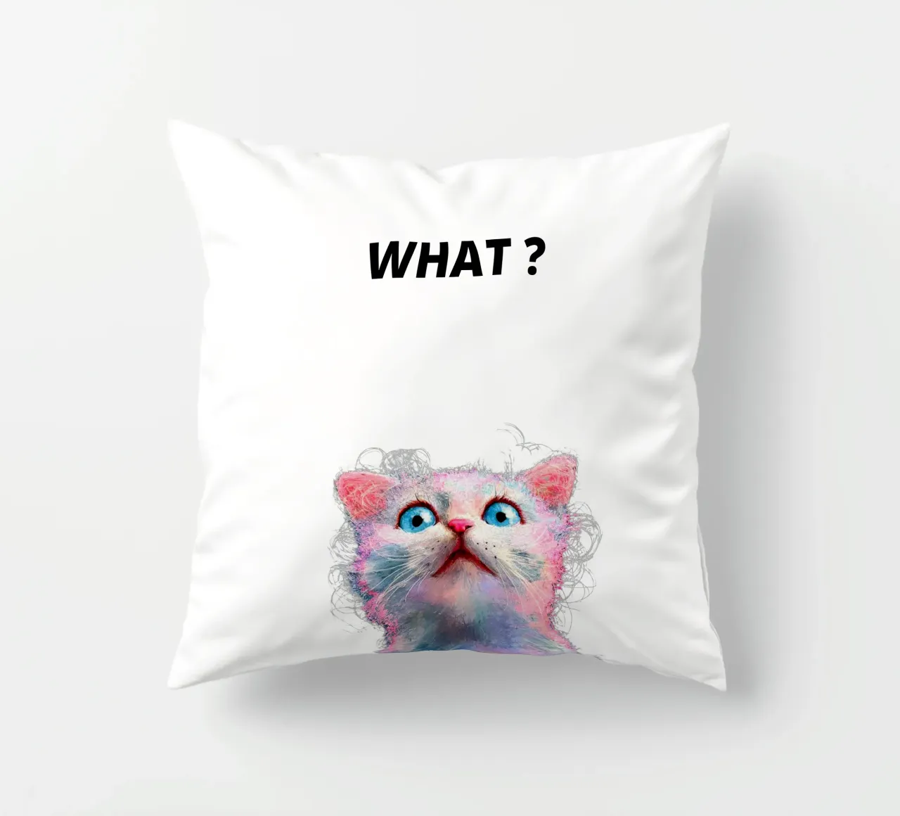 What ? with the cat cuscino da dinem